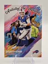 Josh Allen 2025 Bills Panini Rookies & Stars Artistry In Motion