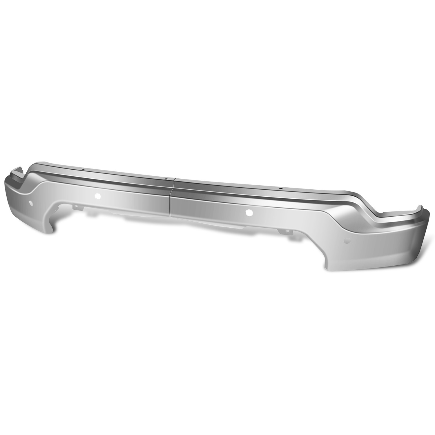 Fit 19-22 GMC Sierra 1500 Limited Chrome Front Bumper Face Bar w/ Sensor Holes