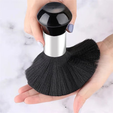 Hairdressing Soft Brush Black Hairdressing Sweeping Neck Hair Cleaning Duster Ha