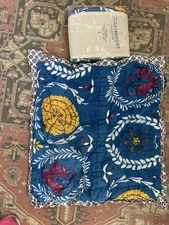 Anthropologie zokalo embroidered collection euro pillow shams (two)