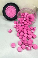 100 Count Hyacinth Pink Sealing Wax Beads