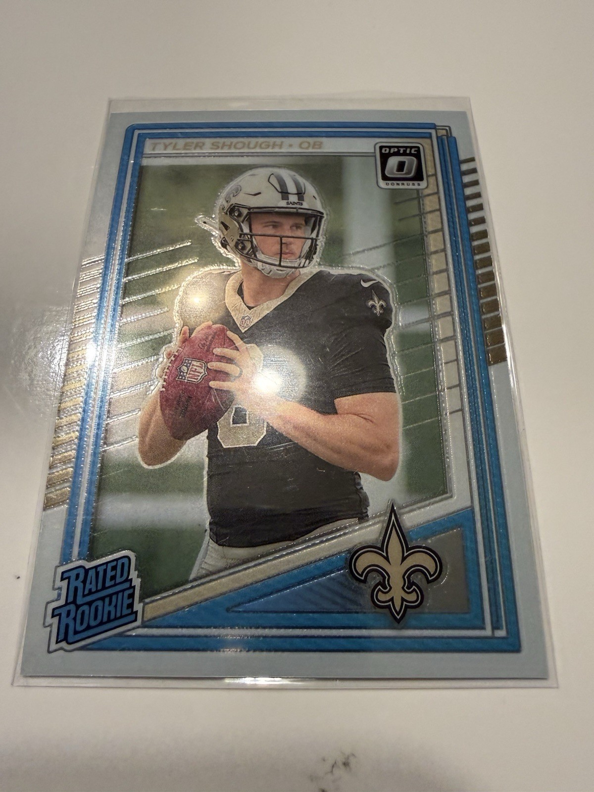 2025 Panini Donruss Optic - Rated Rookie Tyler Shough #223 (RC)