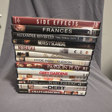 Mixed Movie DVD Lot Bundle Side Effects Nebraska Notes on