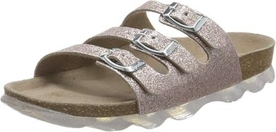Superfit Mädchen FUSSBETTPANTOFFEL Pantoletten Sandalen, Bronze, EUR 25