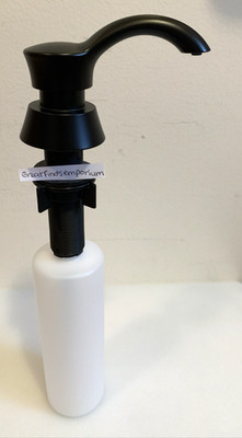 Delta Kitchen Faucet Soap Dispenser Matte Black Finish RP50781BL New