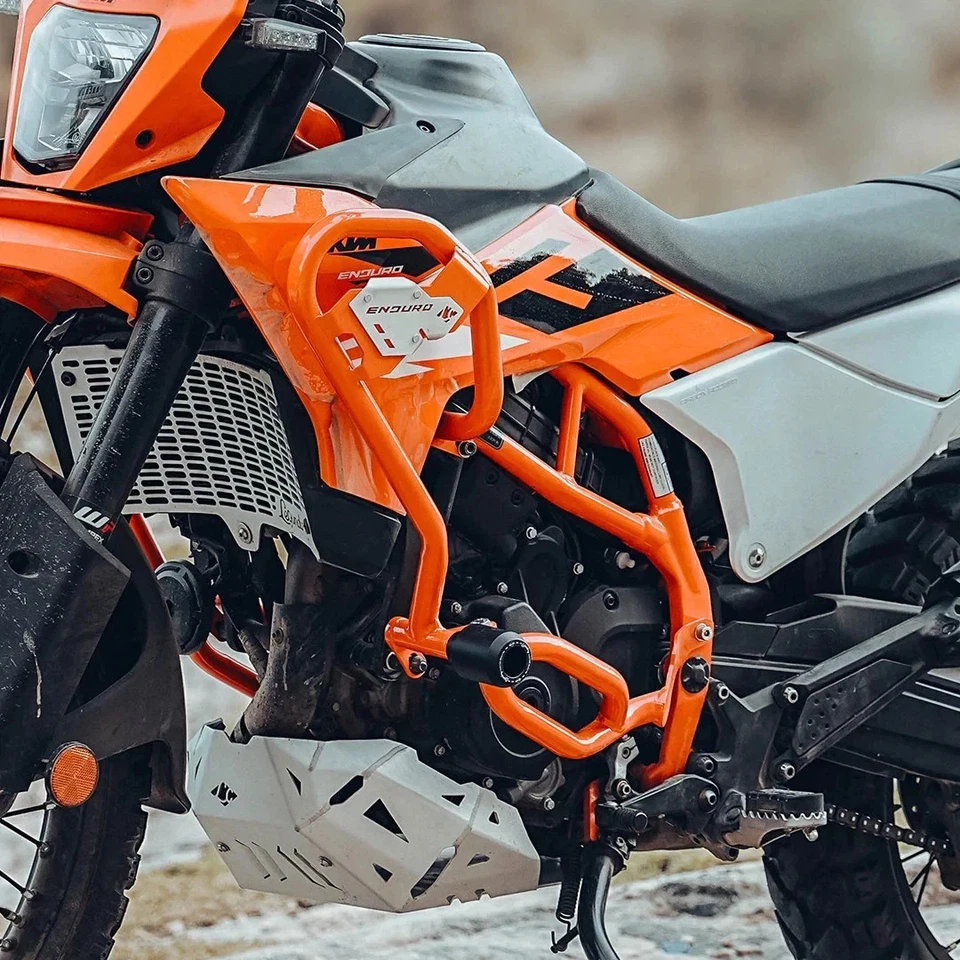 Defender Sturzbügel orange passend für 2025 KTM 390 ENDURO R - Bild 2 von 4