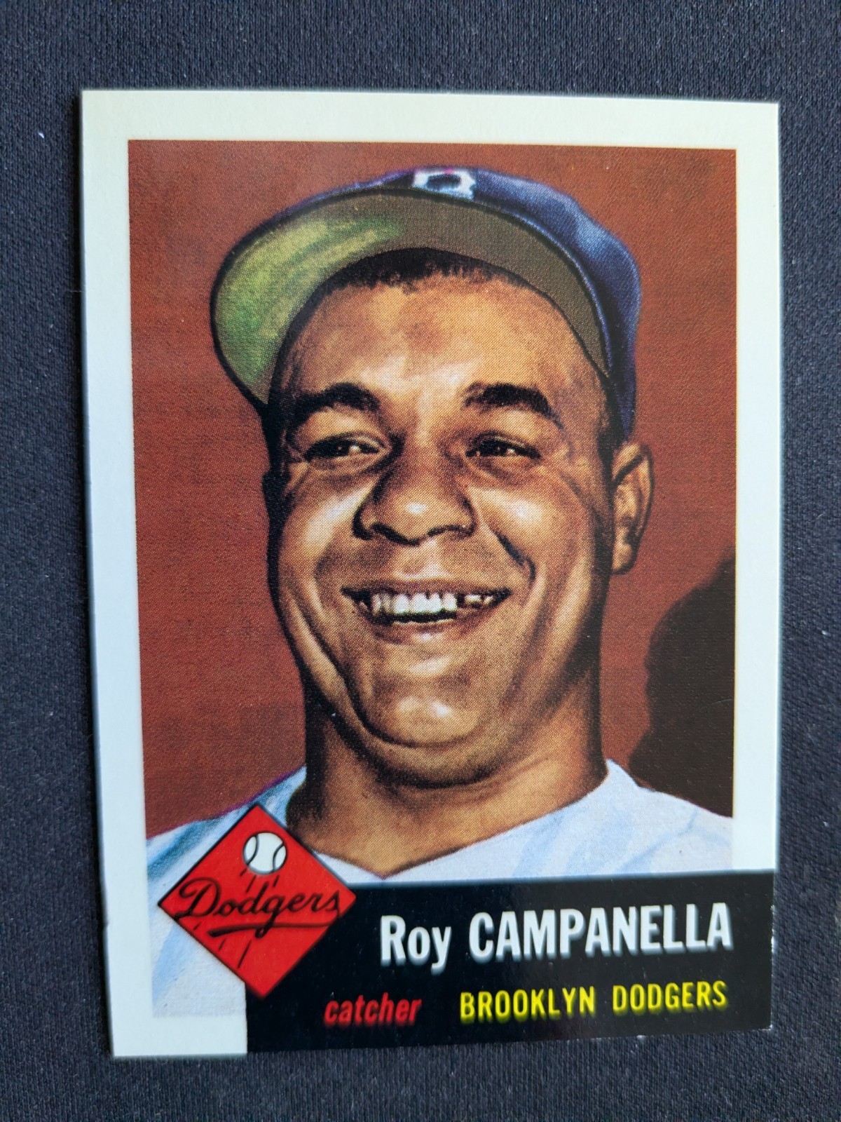 1953 Topps Archive Baseball Card # 27 Roy Campanella - Brooklyn Dodgers (NM)