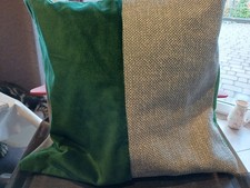 Kissenhülle, Möbelstoff, 40x40cm, Kissenbezug, Handarbeit,  mit Reißversch, NEU 