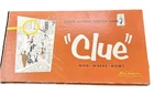 Vintage 1956 Clue Detective Board Game Parker Brothers Complete