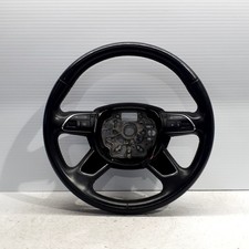 AUDI A6 2016 Steering Wheel Leather Multifunction 4 Spoke 4G0419091M