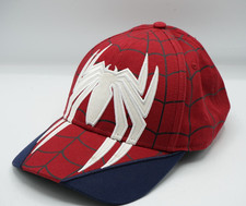 Spider-Man Graphic Cap - Stylish Red and Navy Baseball Hat ~ Embroidered