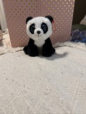 Ty Beanie Baby - BABOO the Panda Bear 6" NEW MWMTs Plush Stuffed Animal Toy