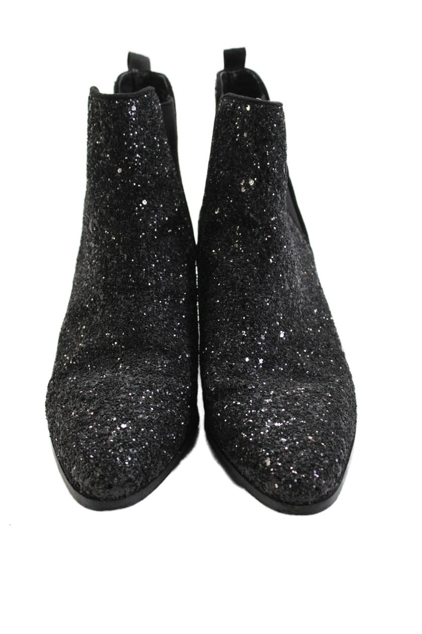 Zara Basic Collection Womens Sequined Stretch Ins… - image 2