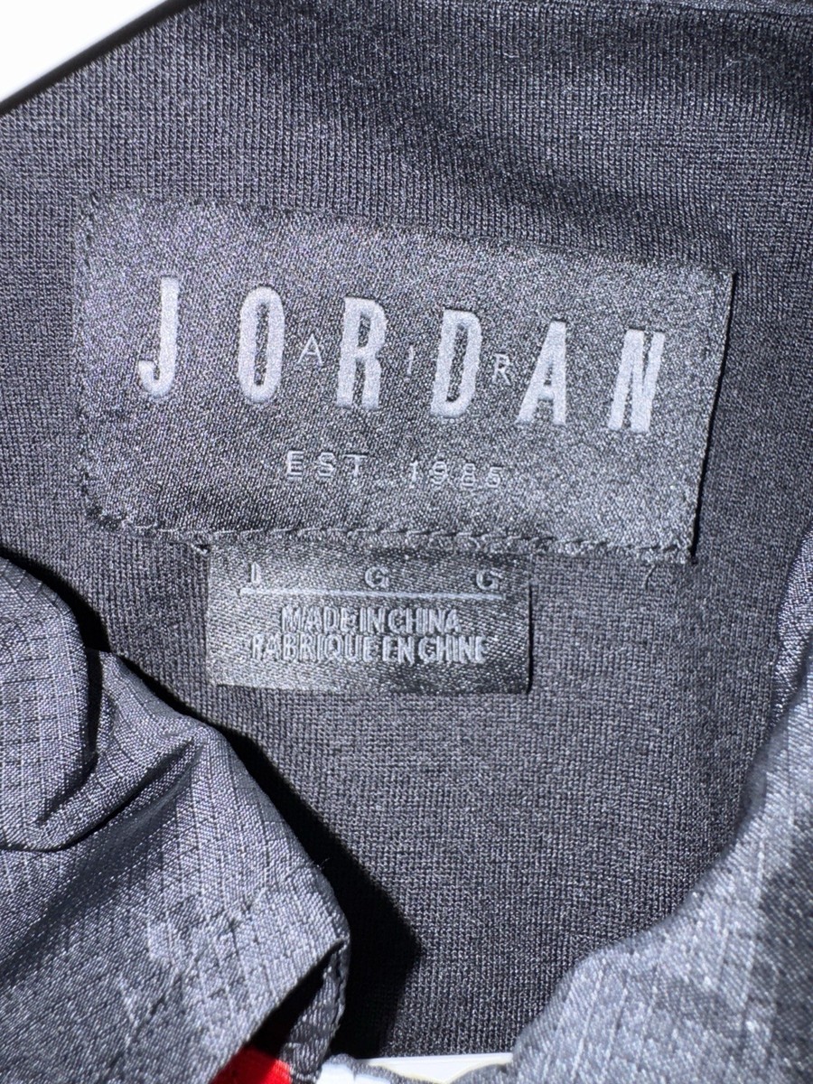 Nike Air Jordan Paris Saint Germain PSG Coaches Jacket Black Red