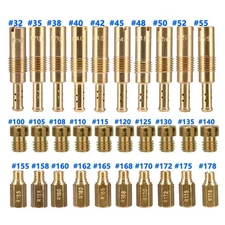 Carburetor 30Pc Main Jets+ 10Pc Slow Jets/Pilot Jet Kit For nibbi 26mm carb