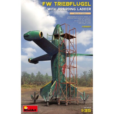 Miniart #40005  1/35 FockeWulf Triebflugel with Boarding Ladder