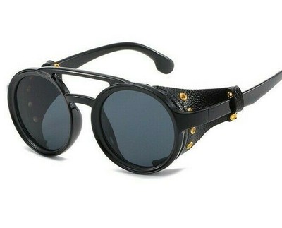 SUNGLASSES ROUND SHADES HIPPIE  FESTIVAL CIRCLE GAFAS LENTES MEN WOMEN RED BLUE