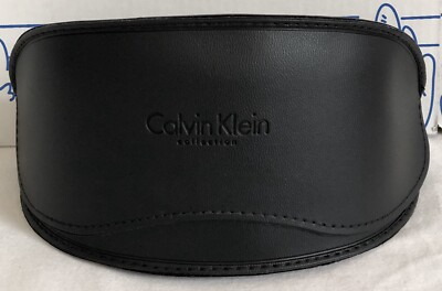New Calvin Klein Sunglass Case Black Eyeglass Soft Glasses