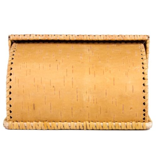 Birch Bark Bread Box Russian Natural Hand Carved Anti Mold Bread Keeper 10"x8" - Picture 6 of 9