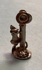 Vintage Sterling Silver Candlestick phone Charm with Dial! — photo 5