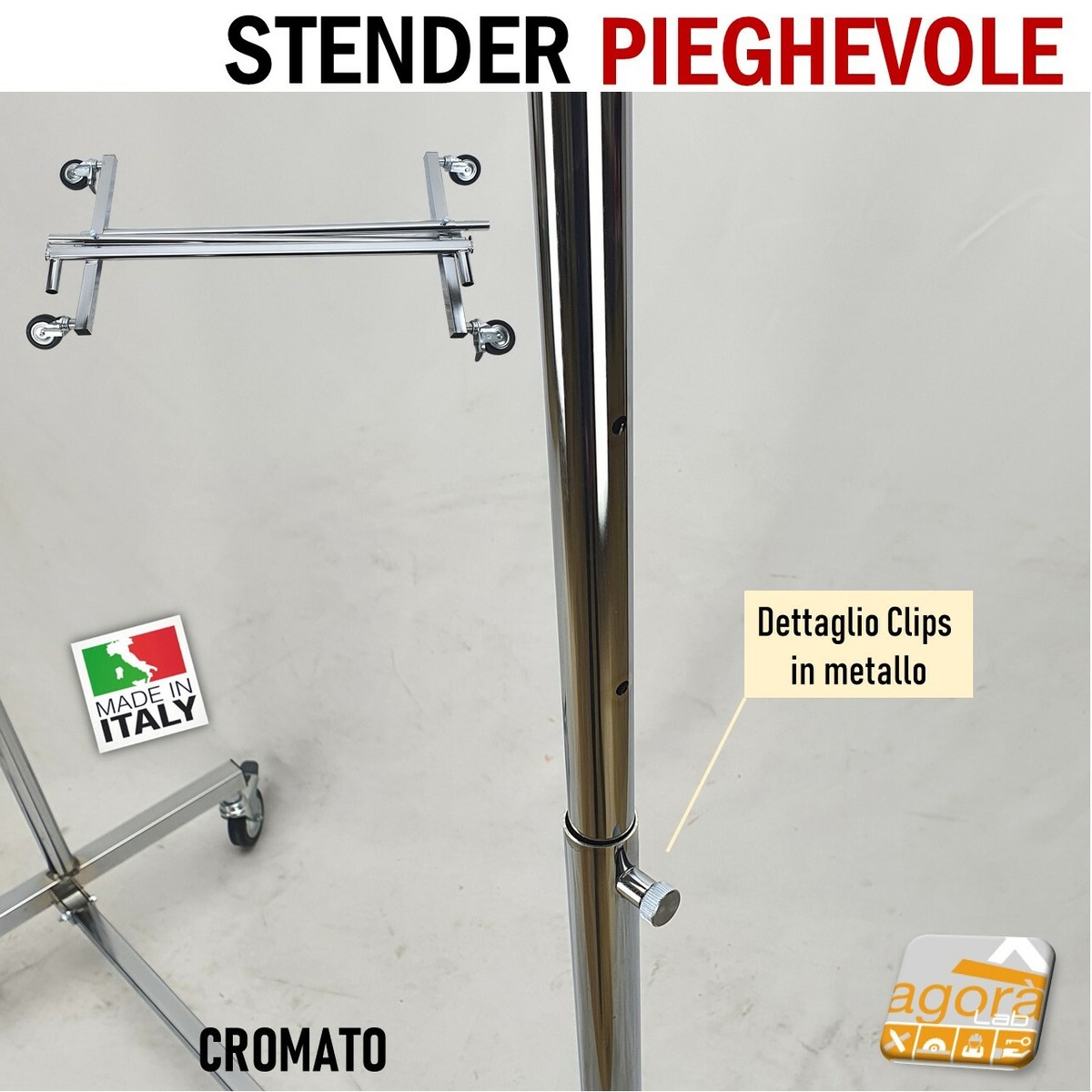 Armadio Portatile Con Copertura Appendiabiti Indipendente Armadio Pieghevole Con Porta Abiti Universale Con Ruota Con 2 Aste Per Appendere E 4 Ripiani Di Stoccaggio Per Appendere I Vestiti