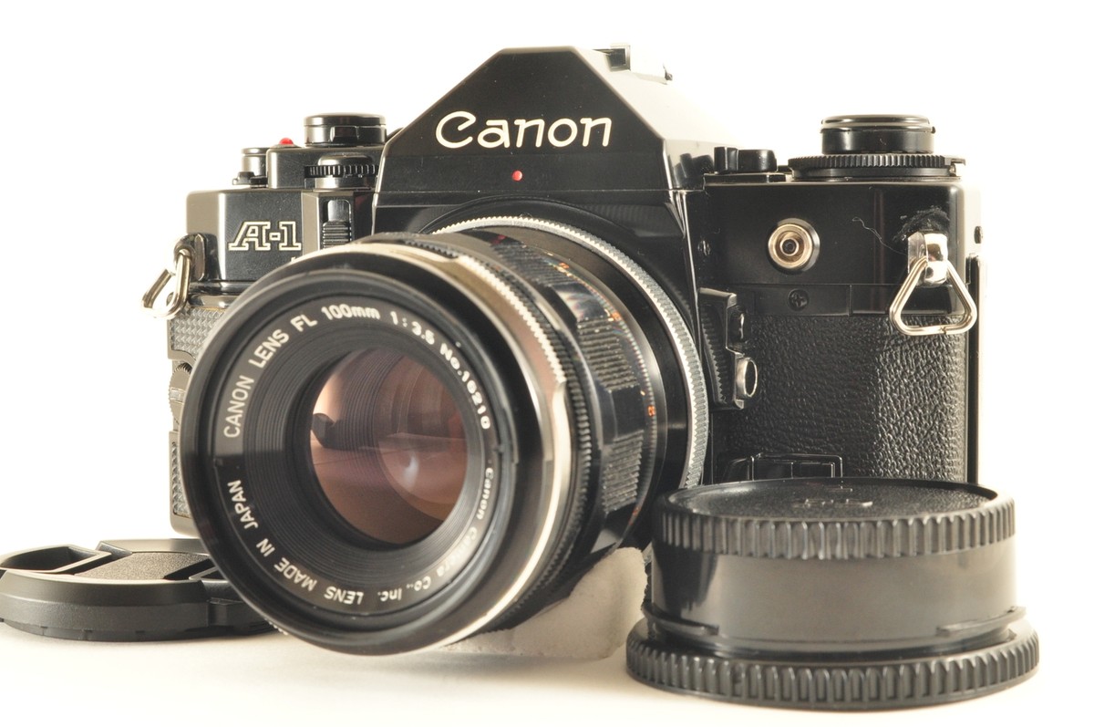 キャノン　A-１　Canon A-1 Canon A-1 A1 35mm SLR Film Camera Black + FL 100mm f/3.5
