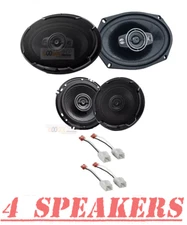 Kenwood 6x9" 600 Watt & 6.5" 320 Watt Car Speakers for 2002-2008 Dodge Ram 1500