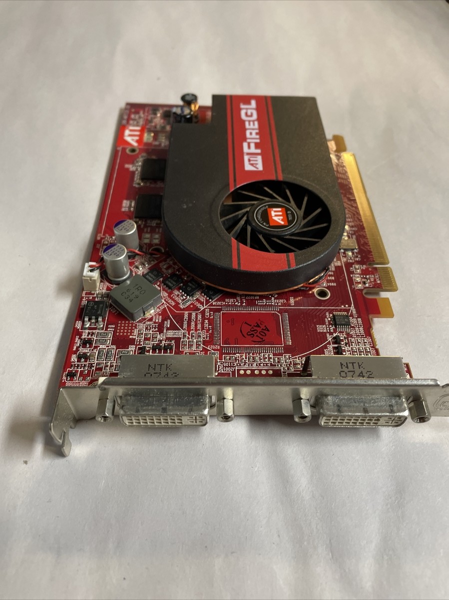 ATI FireGL V3400 128MB GDDR3 RV530 Dual DVI PCIe Video Graphics
