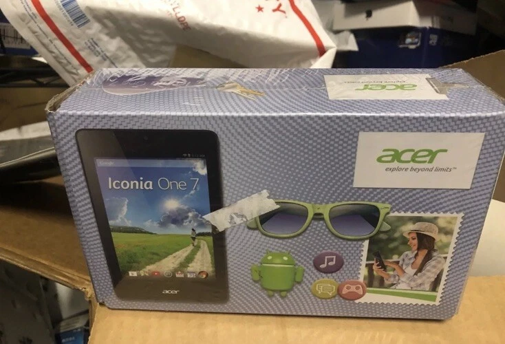 NEW Acer Iconia One 7 B1-730 8GB, Wi-Fi, 7in - Black FACTORY SEALED - Image 2 of 4