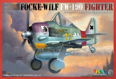 Tiger Model TM110 Cute Fw190A  - USA Shipping