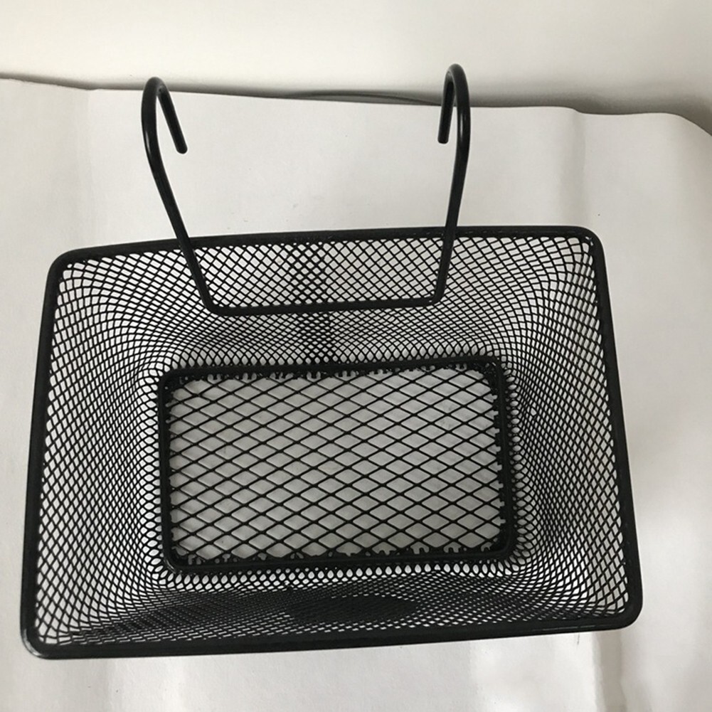 Easy to Attach Metal Mesh Bike Basket for Scooter Ebike Front Handlebar eBay