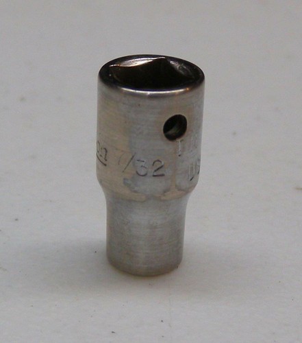Snap-On 1/4" Drive 7/32" Shallow 6 Point Socket TM7 Free USA Shipping! - Picture 2 of 4