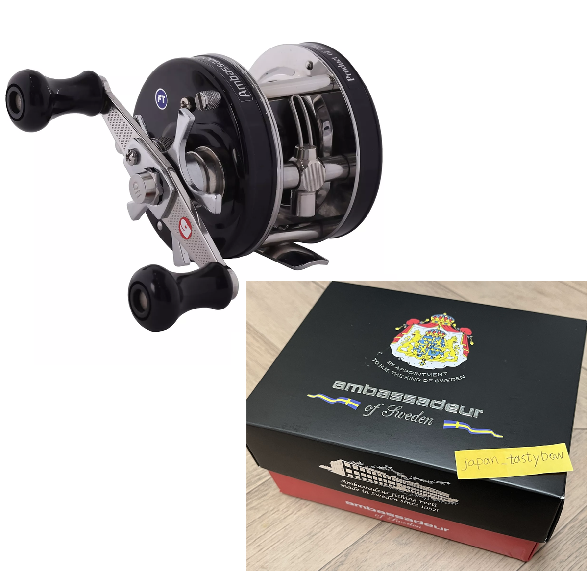 Abu Garcia★ambassadeur★4600C Abu Garcia Ambassadeur 4600CA FACTORY TUNED Black Baitcasting Reel
