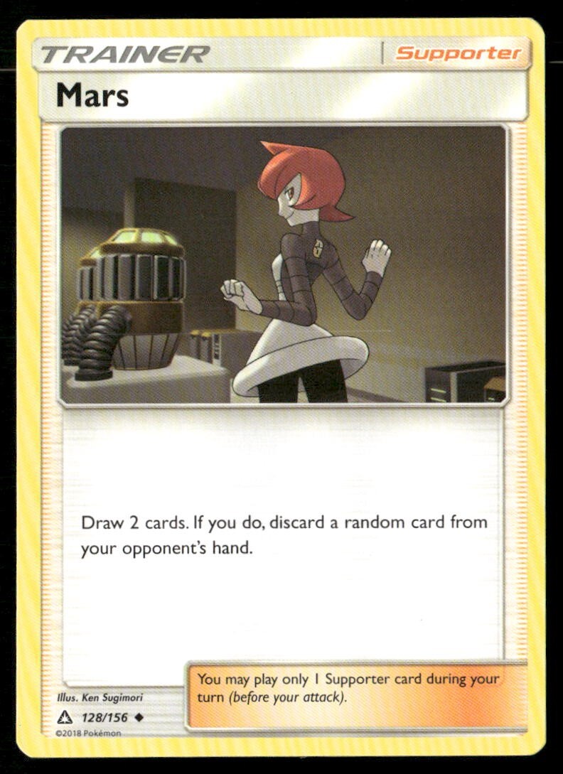 2018 Ultra Prism Set Pokemon Card 128  Mars LP