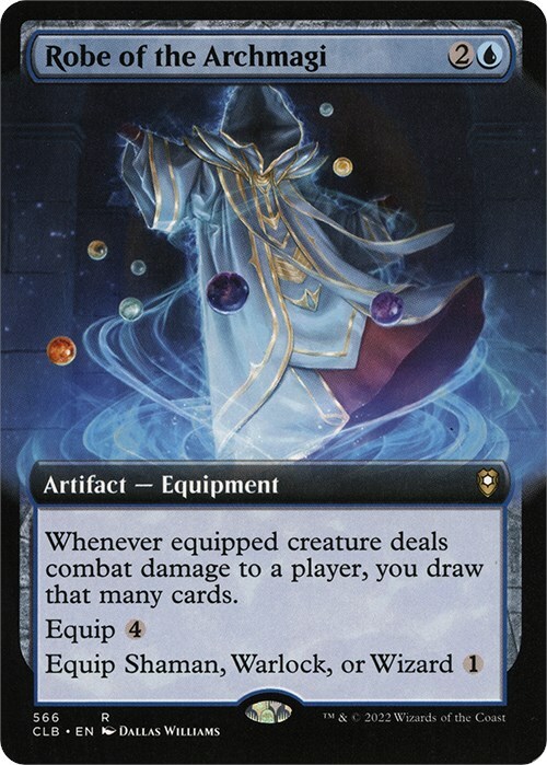 Robe of the Archmagi (Extended Art) Commander Legends: Battle for Baldur's Gate Regular-image