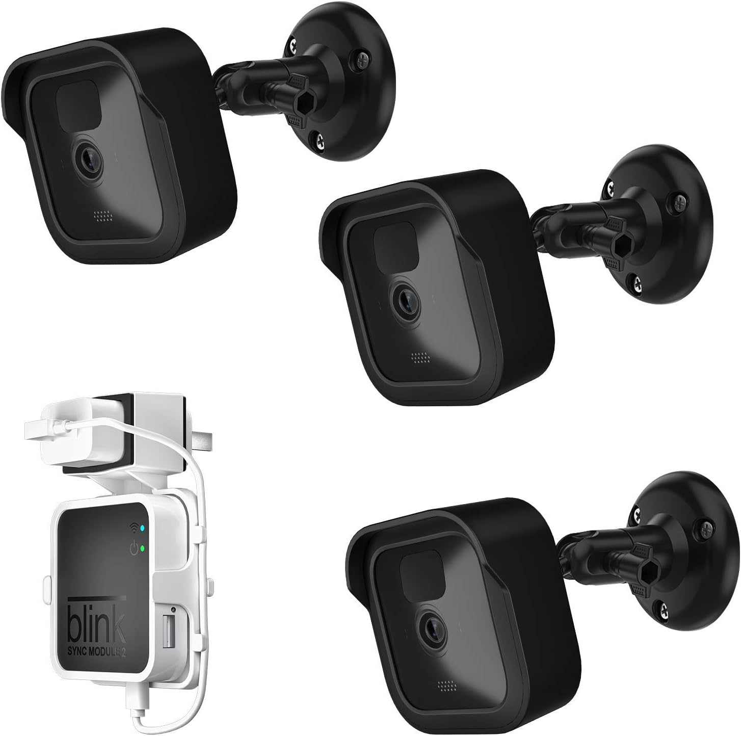 Blink Outdoor Camera Mount, Weatherproof Protective Cover and 360 Degree Adjusta