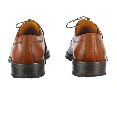 FACONNABLE Alan Oxfords Dress Shoes Split Toe Brown Sz. 10.5  display picture 2