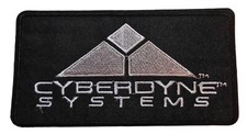 Terminator Cyberdyne Systems Movie Logo 5 1/4" Wide Logo Embroidered PATCH