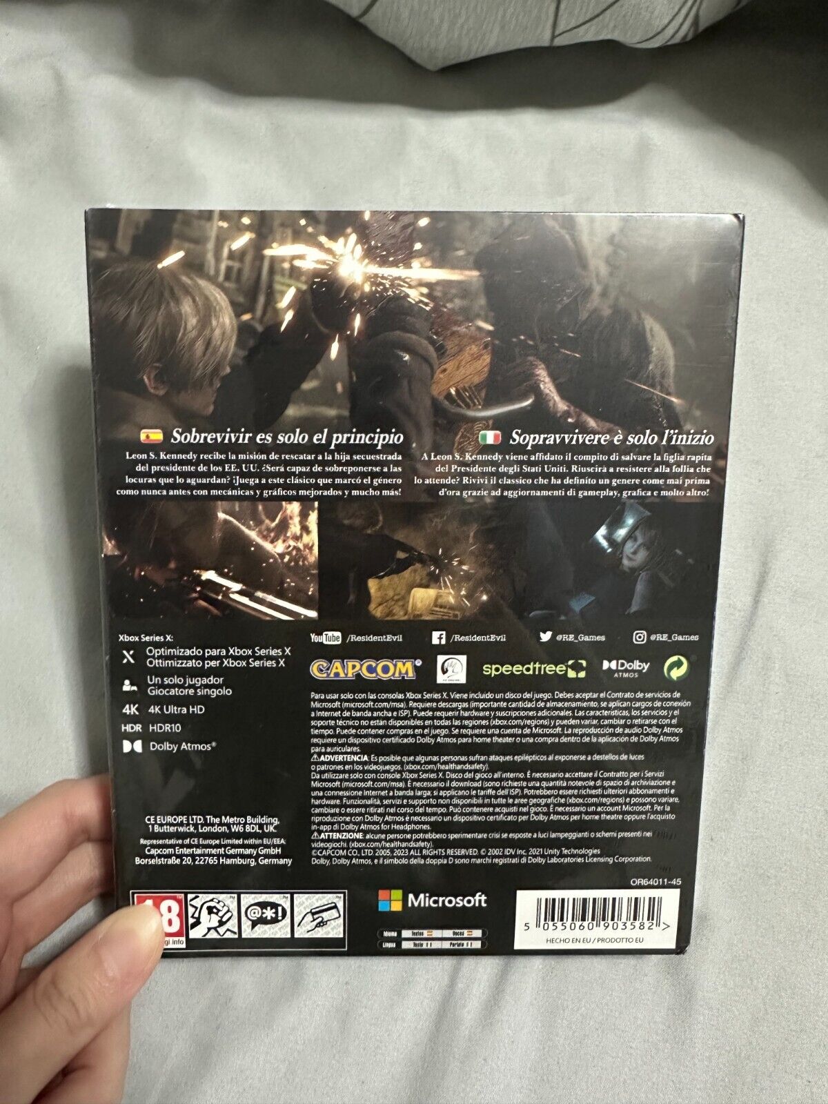 Resident Evil 4 Remake RE4 2023 EU Limited Edition