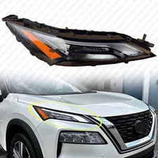 For 2021 2023 Nissan Rogue LED DRL Headlight w/ Halogen Signal Passenger Right