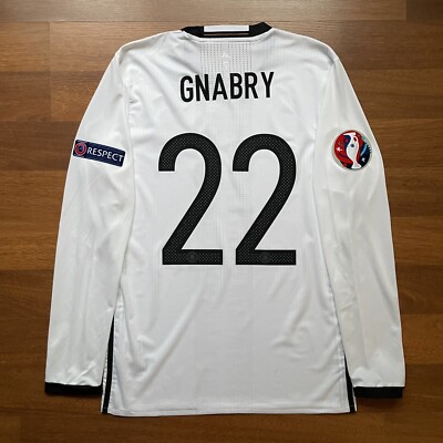 GERMANY ADIDAS ADIZERO 2016 FOOTBALL EURO HOME JERSEY #22 GNABRY