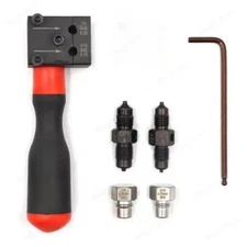 3/16' Brake Line Double Flare Tool Kit Removable Handheld Tube Flare Tool Set