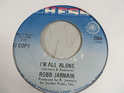 ROBB JARMAIN HONG KONG FLU/I'M ALL ALONE CHESS RECORDS 2064 DJ COPY EX