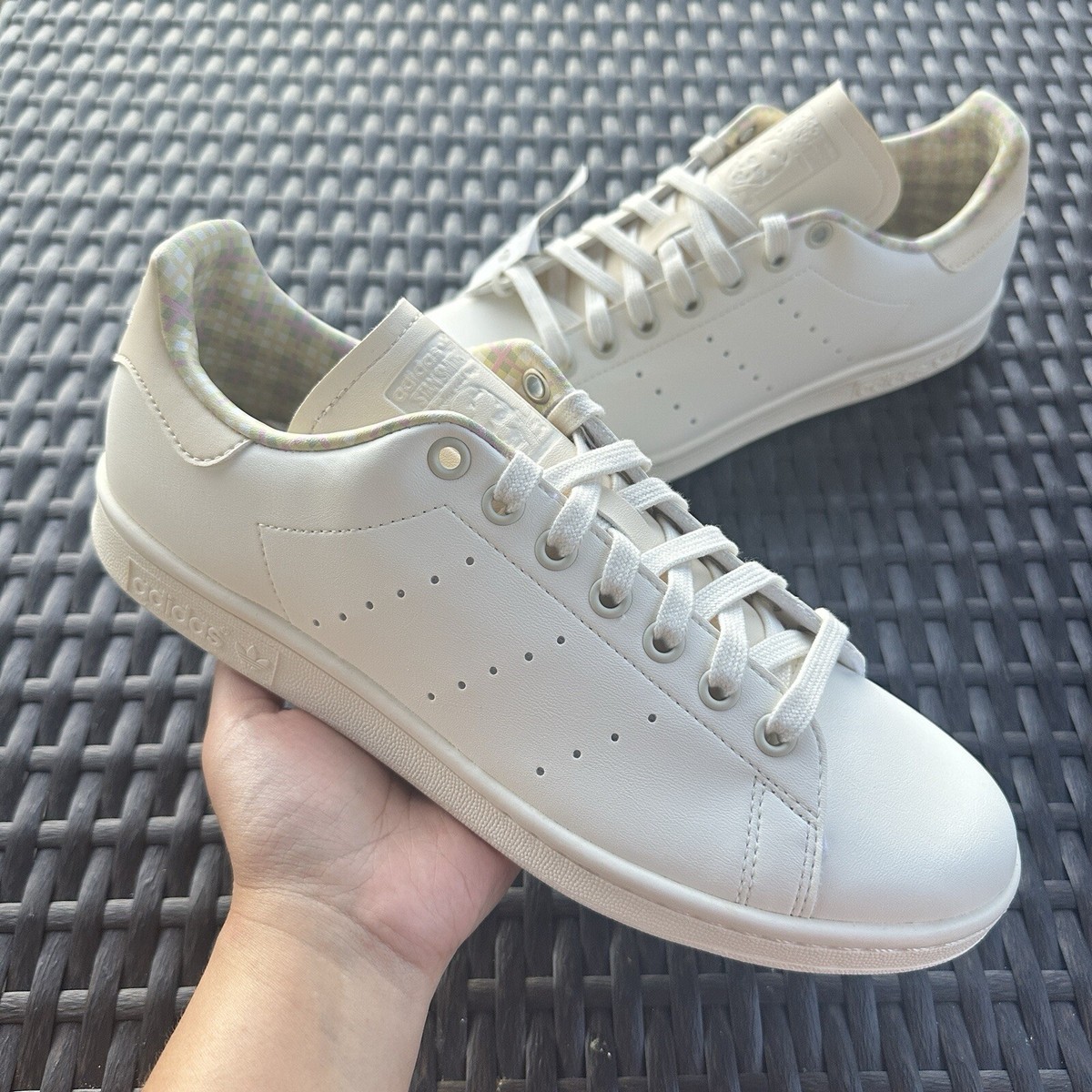 Adidas Stan Smith Off White Ecru Tint Men's Athletic Shoes GZ4358