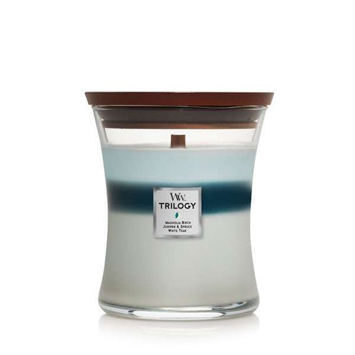 WoodWick Trilogy Medium 9.7 oz Scented Jar Candle ~ Select Your Favorite(s) - Picture 3 of 9