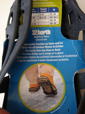 32north Stabilicers Lite M Ice Cleats Men 7.5-10 Women 8.5  display picture 3