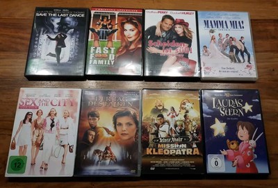 8 x DVD Filme Spielfilme Konvolut