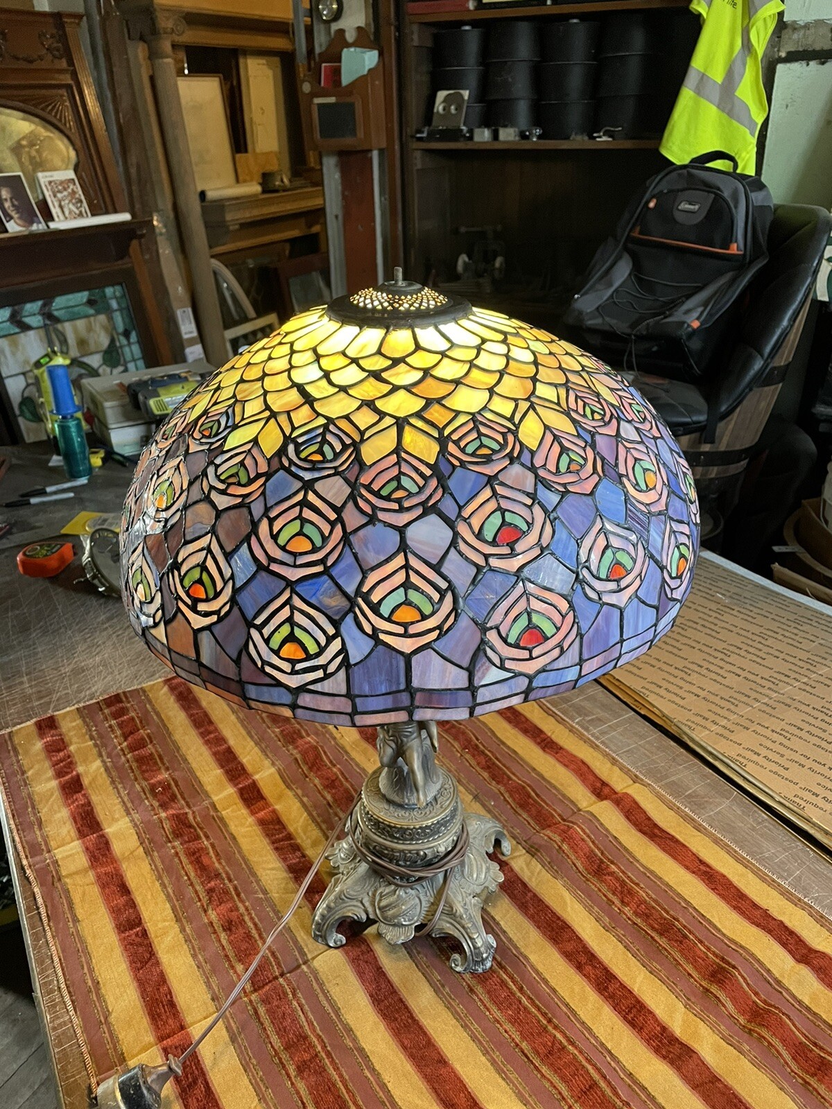 Stained Glass Lamp eBay