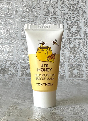 TONYMOLY I'M HONEY DEEP MOISTURE RESCUE MASK 15 ML/0.5 OZ. TRIAL SIZE NEW SEALED