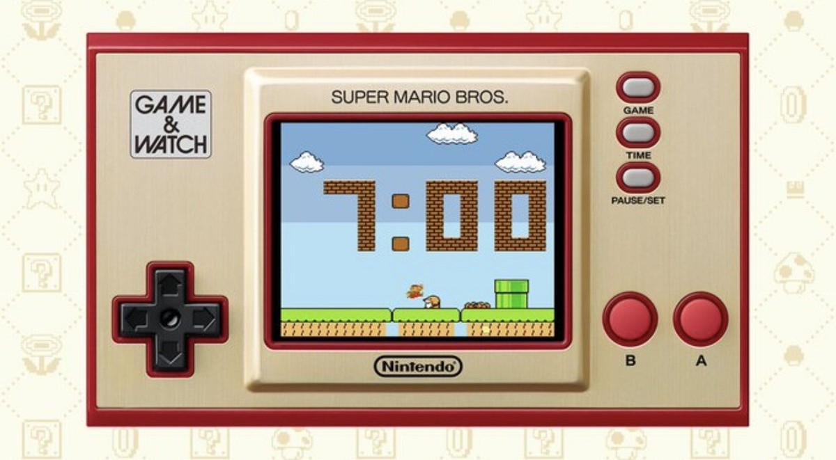 Nintendo Game and Watch Super Mario Bros Electronic Handheld